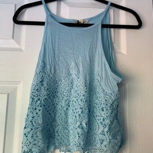 teal racerback tank top